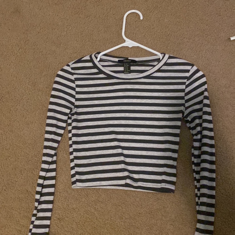Forever 21 Striped Longsleeve XS